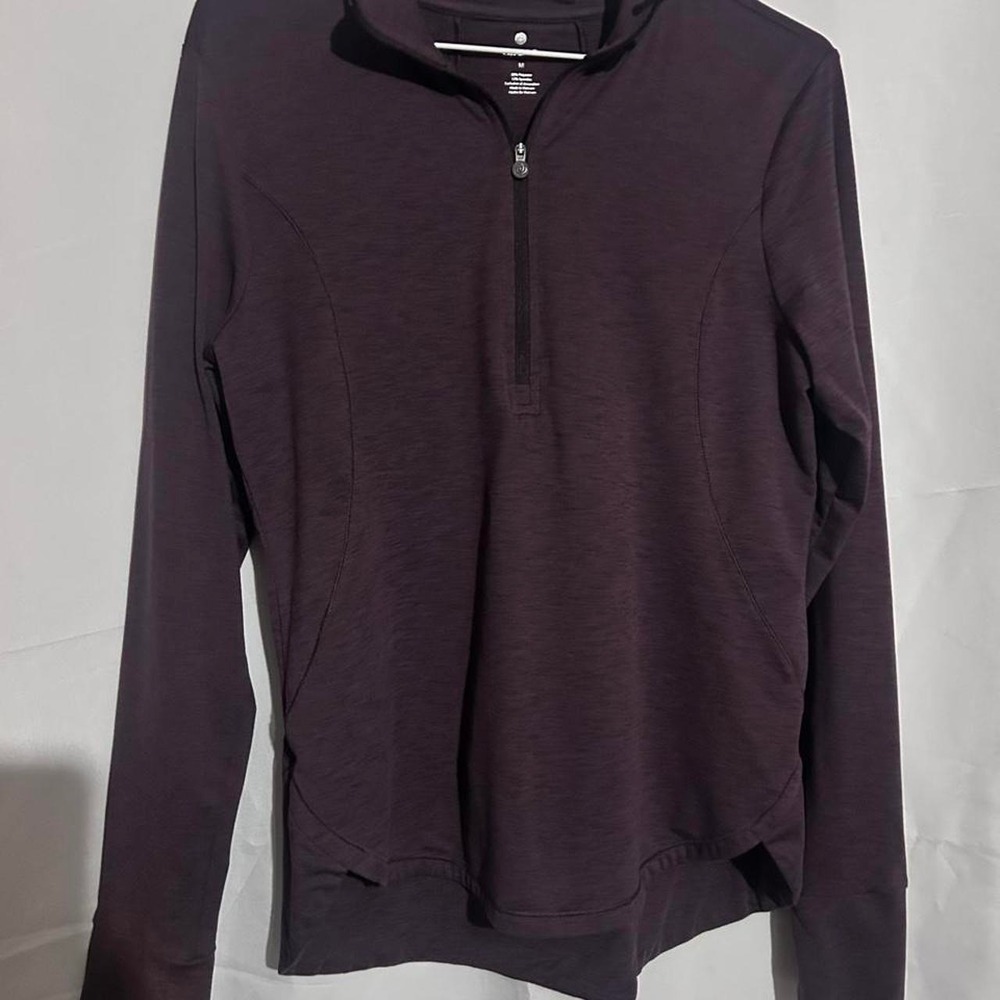 Apana Women's Athletic 1/4 zip pullover size M